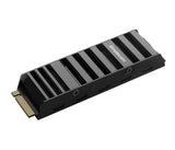 Simplecom SA110 M.2 SSD Aluminum Heatsink with Thermal Silicone Pads for PC and PS5