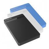 Simplecom SE203 Tool Free 2.5" SATA HDD SSD to USB 3.0 Hard Drive Enclosure - Black Enclosure