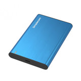 Simplecom SE221 Aluminium 2.5'' SATA HDD/SSD to USB 3.1 Enclosure Blue