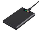 Simplecom SE239 Tool-free 2.5" SATA HDD SSD to USB-C Enclosure with RGB Lights USB 3.2 Gen 2