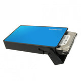 Simplecom SE325 Tool Free 3.5" SATA HDD to USB 3.0 Hard Drive Enclosure - Blue Enclosure