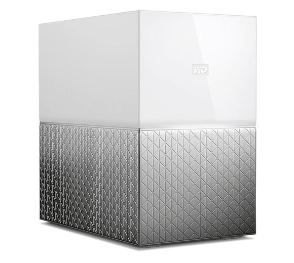 Western Digital WD My Cloud Home Duo 16TB NAS 1.3GHz Dual-Core 1GB RAM RAID JBOD GbE LAN 2xUSB3.0 iOS Android Access Wireless Backup Sync Win Mac LS