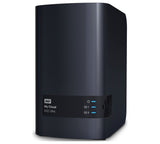 Western Digital WD My Cloud EX2 Ultra 0TB 2 Bay NAS 1.3GHz Dual-Core 1GB DDR3 RAID 2xUSB3.0 GbE LAN Auto Backup Sync 256 AES Encrypt Windows Mac