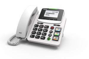 Akuvox SP-R15P Big Button IP Phone, 1 SIP Line, HAC, Supports PoE, Power Supply not included