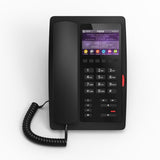 Fanvil H5 Hotel / Office Enterprise IP Phone - 3.5" Colour Screen, 1 Line, 6 x Programmable Buttons, Dual 10/100 NIC, POE, 2 Years Warranty