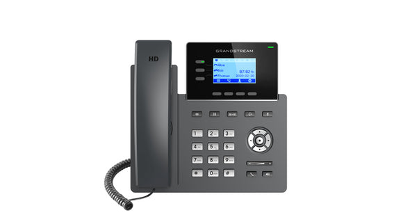 *LS Grandstream GRP2603 3-Line Essential IP Phone
, 6 SIP Accounts, Up to 3 Call Appearances, Zero Touch Provisioning,  HD Audio,  5-Way Voice Confere