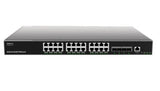 Grandstream IPG-GWN7813 Layer 3 network switch with 24 RJ45 Gigabit Ethernet ports for copper plus four 10 Gigabit SFP+ ports for fiber