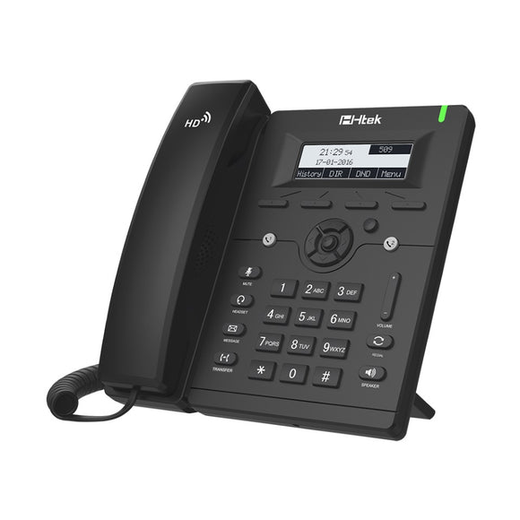 Htek UC902 Entry Business IP Phone, 2 Line Display, 10/100m Ethernet, 2 Year Warranty (Yealink T19 equivalent)  ( LS )