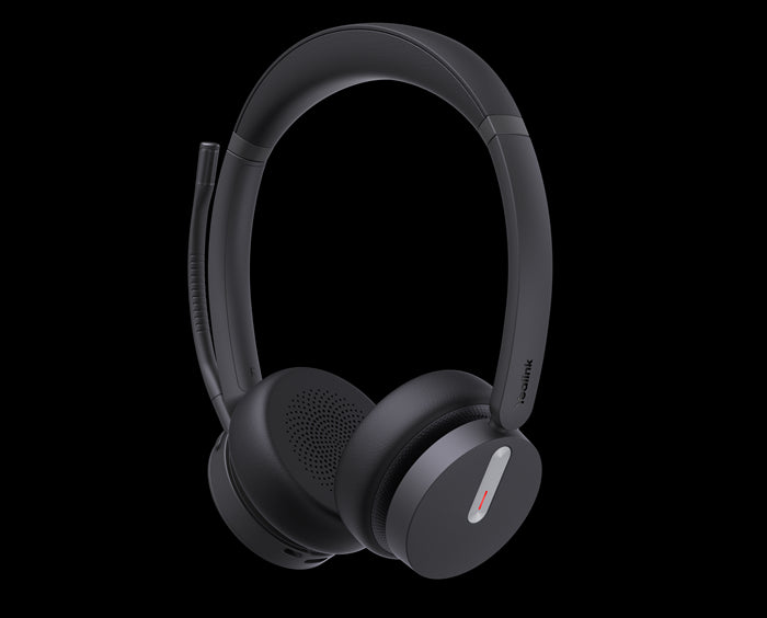 Yealink BH70 Bluetooth Wireless Stereo Headset, Black, D-MS-USB-A - Top noise cancellation capability in the industry/Exceptional audio performance