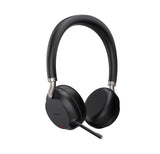 Yealink BH72 Bluetooth Wireless Stereo Headset, Black, USB-C, Supports Wireless Charging, Rectractable Microphone, 40 hours battery life