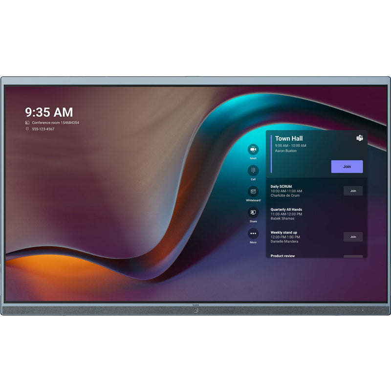 Yealink ETV86 Extended Touchscreen for MeetingBoard86,  All-in-One Design, Dual-Screen Display, Dual-Screen Touch, 4K Resolution EOS