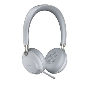 Yealink BH72 Lite Teams Certified, Bluetooth Wireless Stereo Headset, Grey, USB-A, USB Cable Charging only, Rectractable Microphone,40hrs battery life