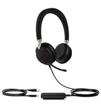 Yealink UH38 Dual Mode USB and Bluetooth Headset, USB-A,Teams Call Controller with Built-In Battery Dual Noise-Canceling Mics, Busy Light, *LS*