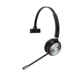 Yealink WH62 Mono UC DECT Wireless Headset, Busylight On Headset, 2 Micro-USB Connection, Leather Ear Cushions (IPY-WH62-MONO-TEAMS alternative)