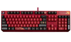 ASUS ROG STRIX SCOPE RX EVA02/RD/US RED Switch Gaming Keyboard, For FPS Gamers, ROG RX Mechanical Switches, RGB