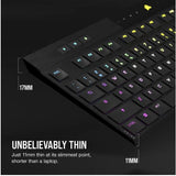 CORSAIR K100 RGB AIR Wireless Ultra-Thin Mechanical Gaming Keyboard, Backlit RGB LED, CHERRY ULP Tactile, Black