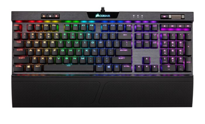 Corsair K70 MK.2 RGB Gaming™ Rapidfire Low Profile Keys, MX Speed.USB Pass-Through Port, Backlit RGB LED, Mechanical Keyboard (LS) > K70RGBPRO