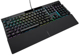 Corsair K70 RGB PRO Mechanical Gaming Keyboard, Backlit RGB LED, CHERRY MX SPEED, Black, Black PBT Keycaps Professional Gaming