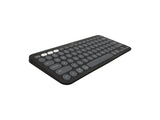 Logitech PEBBLE KEYS 2 K380S Slim, minimalist Bluetooth® Wireless Keyboard with customizable keys (Graphite)