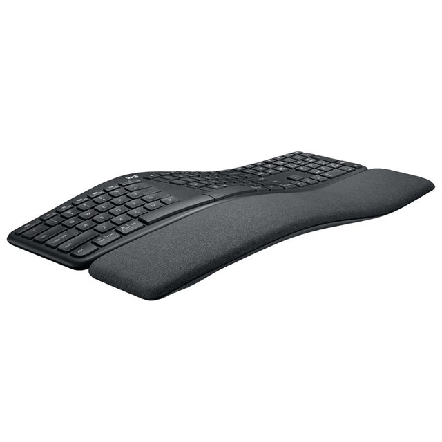 Logitech K860 ERGO Split Wireless Keyboard - Curved Ergonomic Split Keyboard, Bluetooth/2.4GHz USB