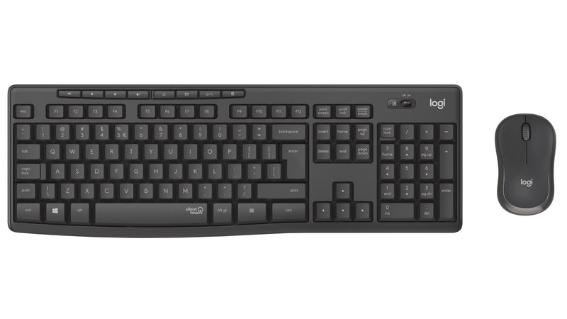 Logitech MK295 WIRELESS SILENT  KEYBOARD AND MOUSE COMBO, 2.4GHZ USB RECEIVER - 1YR WTY