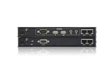 Aten DVI Dual View KVM Extender with Audio, RS232, EDID mode support, Sun/Mac KB/MS support