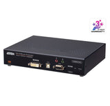 Aten DVI-I Single Display KVM over IP Transmitter with Software Decoder Ability, Supports power/network failover, Superior video quality