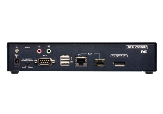 Aten 4K DP Single Display KVM over IP Transmitter with Power over Ethernet, power adapter not included