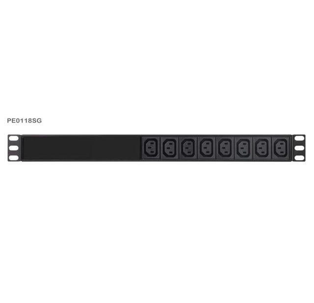 Aten 1U Basic PDU 10x Outlets with Surge Protection,18 x IEC C13, 10A Max, 100-240VAC, 50-60 Hz,  Overcurrent protection, Aluminum material