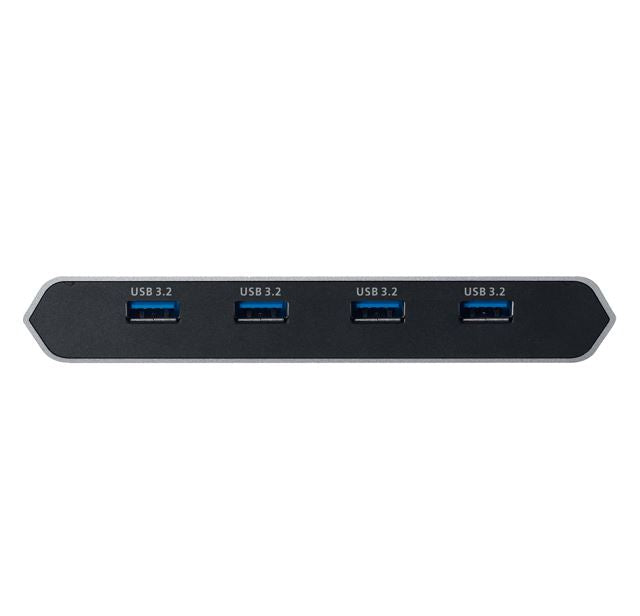 Aten 2-Port 4K DisplayPort USB-C KVM Dock Switch with Power Pass-through,