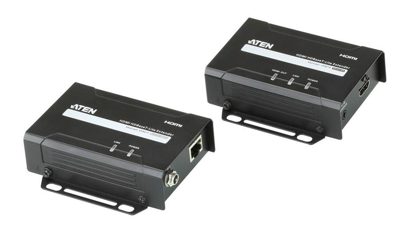 Aten HDMI HDBaseT-Lite Extender, supports 1080p @ 70m and 4096 x 2160 @ 30 HZ (4:4:4) @ 40m over Cat 6A