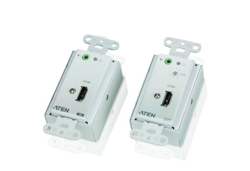 Aten HDMI Over Cat 5 Extender Wall Plate - up to 1080p@60Hz (40m), 1080i@60Hz (60m)