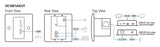 Aten HDMI HDBaseT-Lite Transmitter with EU Wall Plate / PoH, supports 4K @ 60 Hz (4:2:0) up to 40 m (Cat 6A), 1080p @ 70m (Cat 6A)