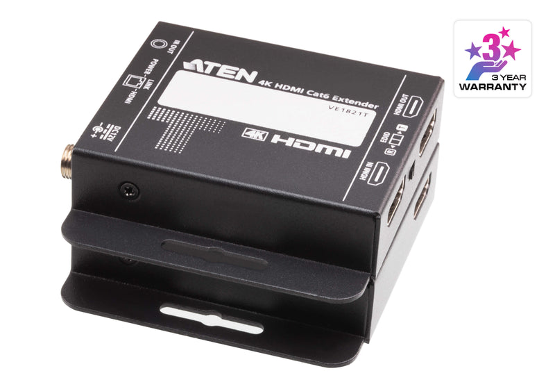 Aten 4K HDMI Cat6 Extender Kit with Power-Over-Cable Technology