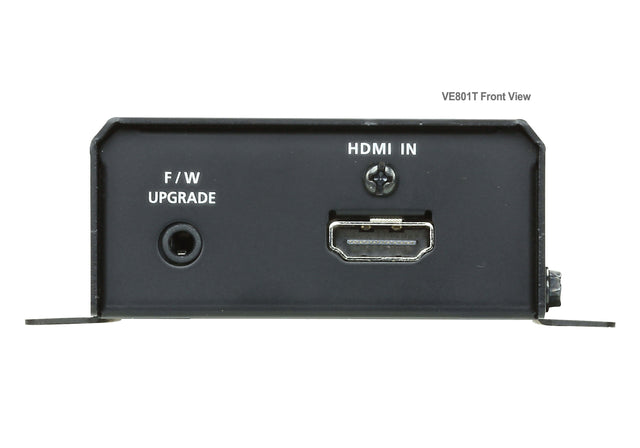Aten HDMI HDBaseT-Lite Transmitter, supports 1080p @ 70m and 4096 x 2160 @ 30 HZ (4:4:4) @ 40m over Cat 6A