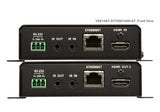 Aten HDMI HDBaseT Extender with Dual 4K Output, one local HDMI output, supports up to 4K@70m (Cat 5e/6) and 100m (Cat 6A), extends RS232 and IR