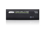 Aten Professional Video Splitter 2 Port VGA Splitter with Audio 450MHz, 1920x1440@60Hz, Cascadable to 3 levels (Up to 8 Outputs)