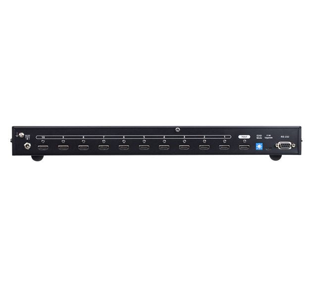 Aten VS0110HA 10-Port 4K HDMI Splitter, HDCP 1.4 compliant, Built-in bi-directional RS-232, Supports Dolby True HD & DTS HD Master Audio, EDID Expert™