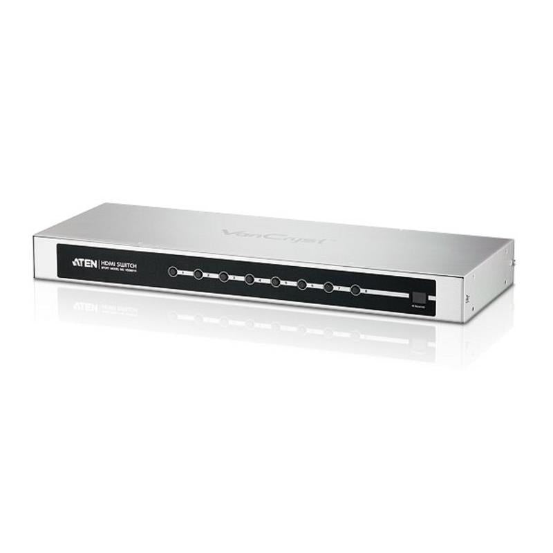 Aten VanCryst 8 Port HDMI Video Switch with Audio and Infra-Red Remote Control
