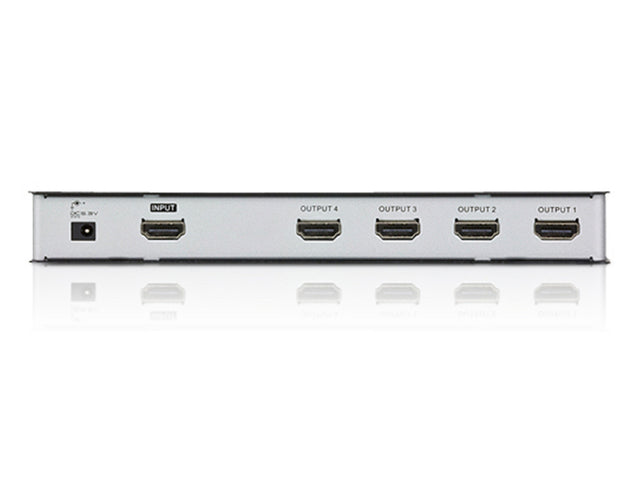 Aten Video Splitter 4 Port HDMI 4K Splitter, HDCP 1.4. Up to 4096 x 2160 / 3840 x 2160 @ 60Hz (4:4:4)
