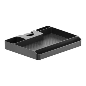 Brateck Pole Mounted Storage Shelf Easily mounted to Φ30-48mm (1.2"-1.9") poles (BLACK) (LS)