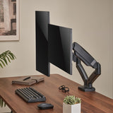 Brateck Economy Dual-Screen Spring-Assited Monitor Arm Fit Most 17"-32" Monitor Up to 9 kg VESA 75x75/100x100 (LS)