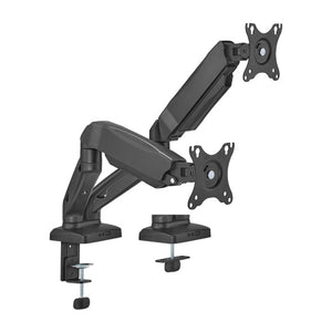 Brateck Economy Dual-Screen Spring-Assited Monitor Arm Fit Most 17"-32" Monitor Up to 9 kg VESA 75x75/100x100 (LS)