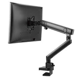 Brateck Single Monitor Aluminium Slim Mechanical Spring Monitor Arm Fit Most 17"-32" Monitor Up to 8kg per screen VESA 75x75/100x100 (LS)