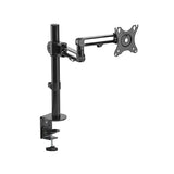 Brateck Articulating Aluminum Single Monitor Arm Fit Most 17"-32" Montior Up to 8kg per screen VESA 75x75/100x100