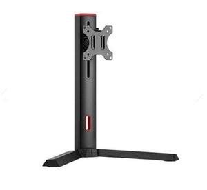 Brateck Single Screen Classic Pro Gaming Monitor Stand Fit Most 17"-32" Monitor Up to 8kg/Screen --Red Colour VESA 75x75/100x100 （LS)