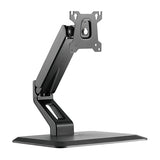 Brateck Single Touch Screen Monitor Desk Stand FitMost 17"-32" Screen Sizes Up to 10kg per screen VESA 75x75/100x100 (LS)