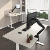 Brateck Cost-Effective Spring-Assisted Monitor Arm Fit Most 17"-32" Monitor Up to 9KG VESA 75x75,100x100(Black)