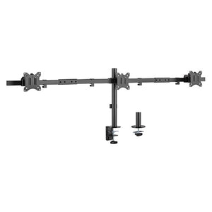 Brateck Triple Moitors Pole Mount Monitor Mount Fit Most 17"-32" Monitors, Up to 7kg per screen VESA 75x75/100x100(LS)