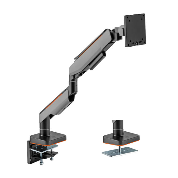 Brateck Single Heavy-Duty Gaming Monitor Arm Fit Most 17